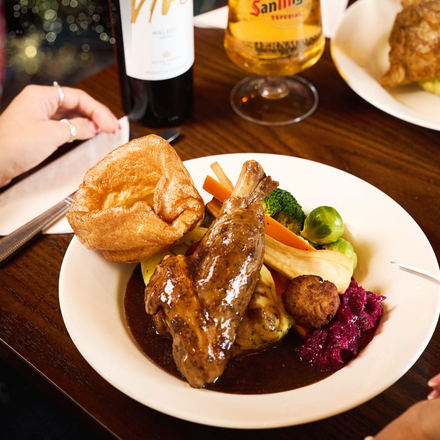 Christmas Day Lunch, Dinner & Dining at The Cricketers Arms in Woolston